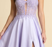 Robe Corset En Mikado Jaune