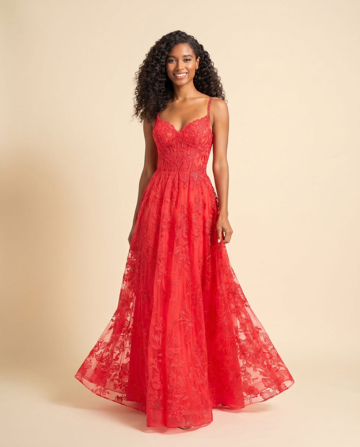 Robe À Broderie Fraise