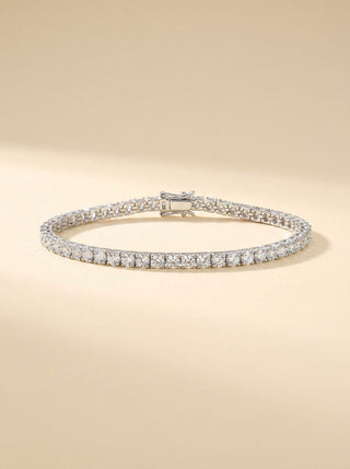 Bracelet Tennis Cristal Argent