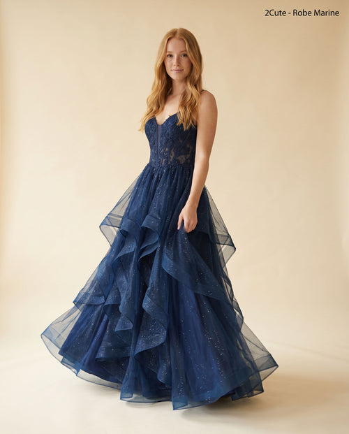2Cute - Robe Marine - Bleu marine