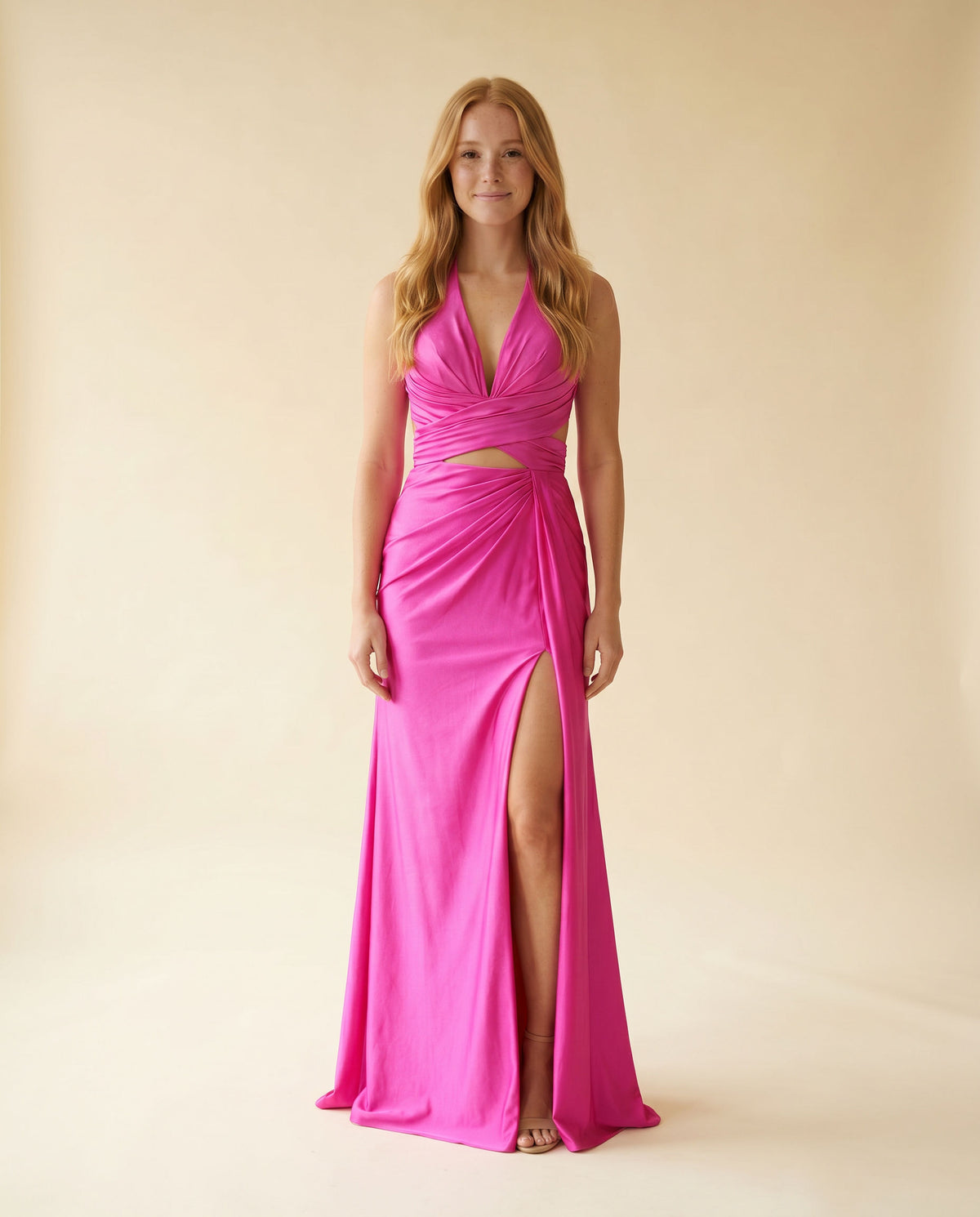 Robe En Jersey Fuchsia