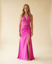 Robe En Jersey Fuchsia
