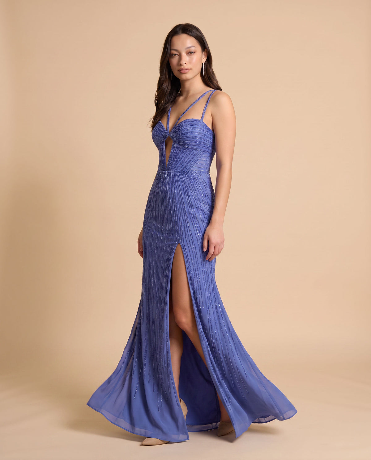 Robe Scintillante Periwinkle