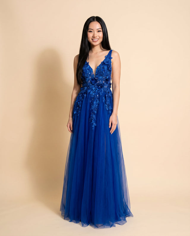 Robe Fluide Bleu