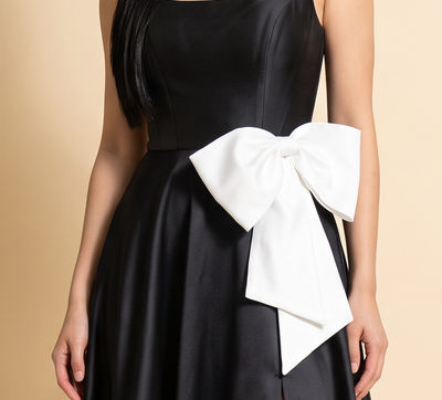 Robe princesse avec boucle Noire
