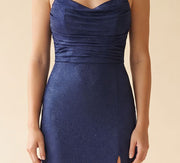 Robe ajustée Bleu Marine