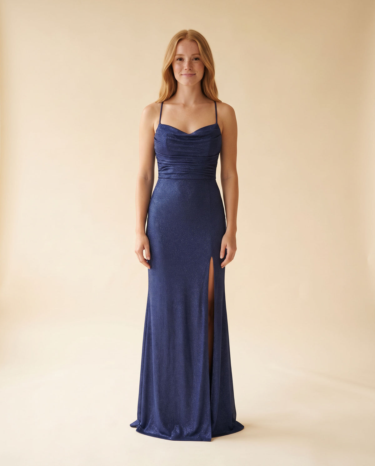 Robe ajustée Bleu Marine