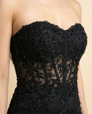 Slit Gown Black