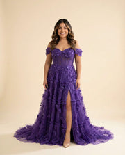 MIRAGE - Robe Fleurie Lavande