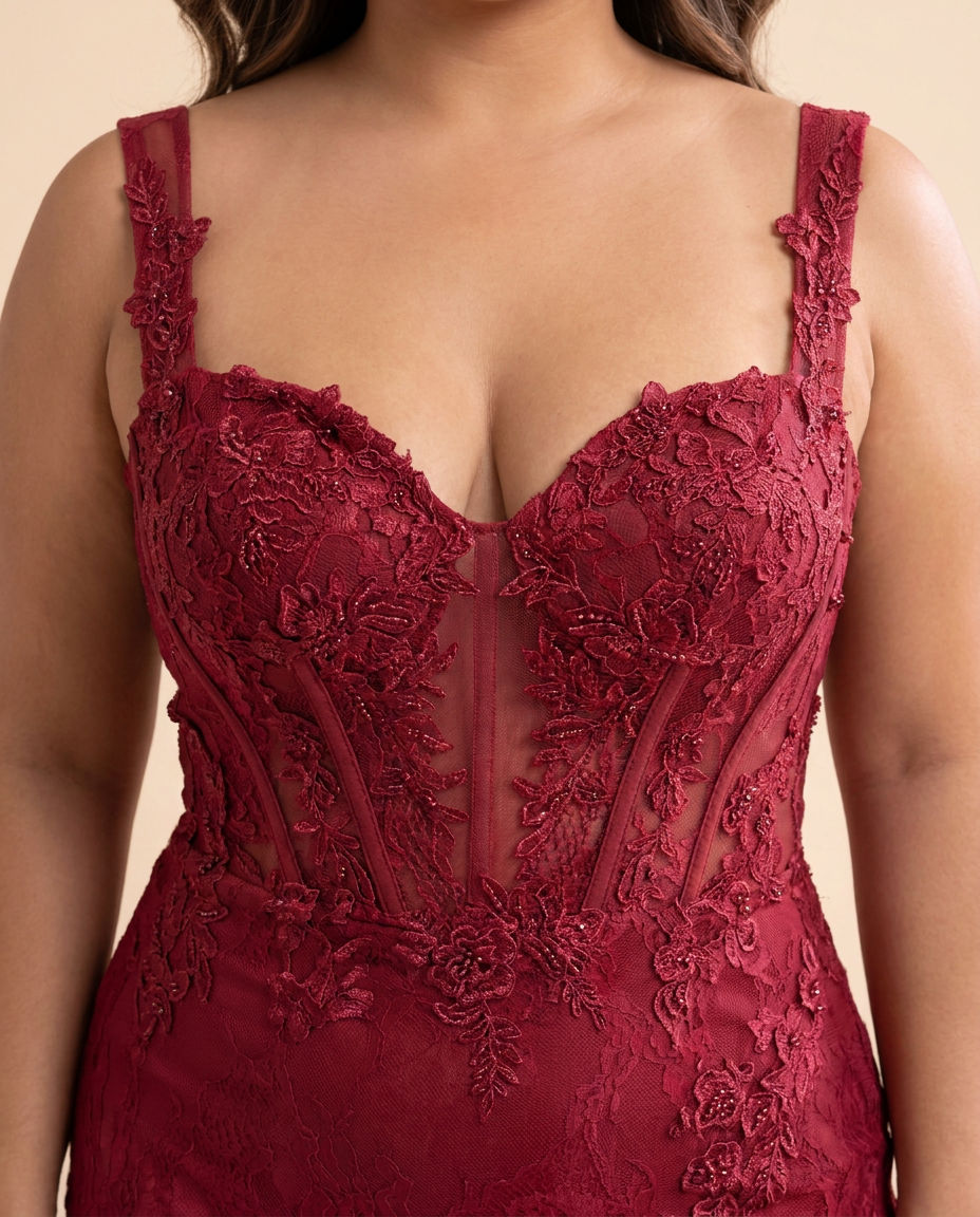 Robe Corset Bourgogne
