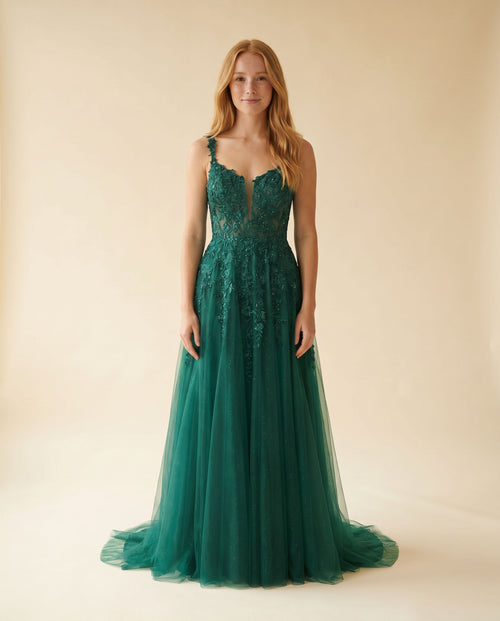 Ellie Wilde - Robe Princesse Teal - Sarcelle