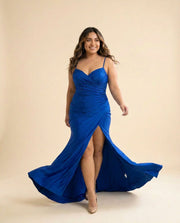 Robe Sirène Cobalt