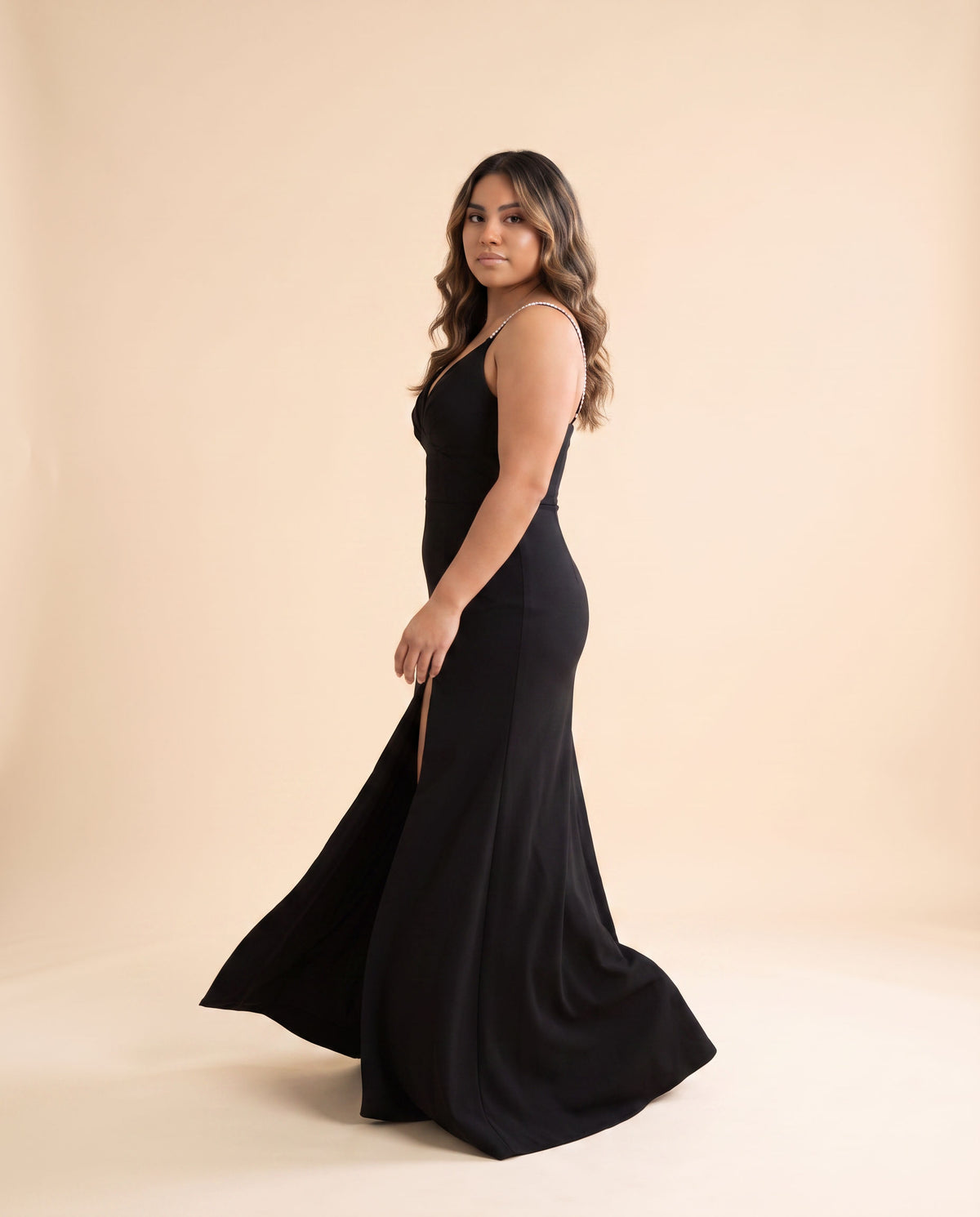 Robe En Jersey Noire