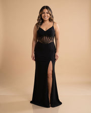 Robe Corset Noire