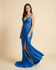 Robe Ajustée Corset Royal