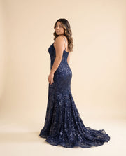 Robe Bleu Marin