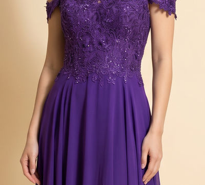 Robe fluide Mauve