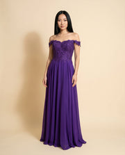 Robe fluide Mauve
