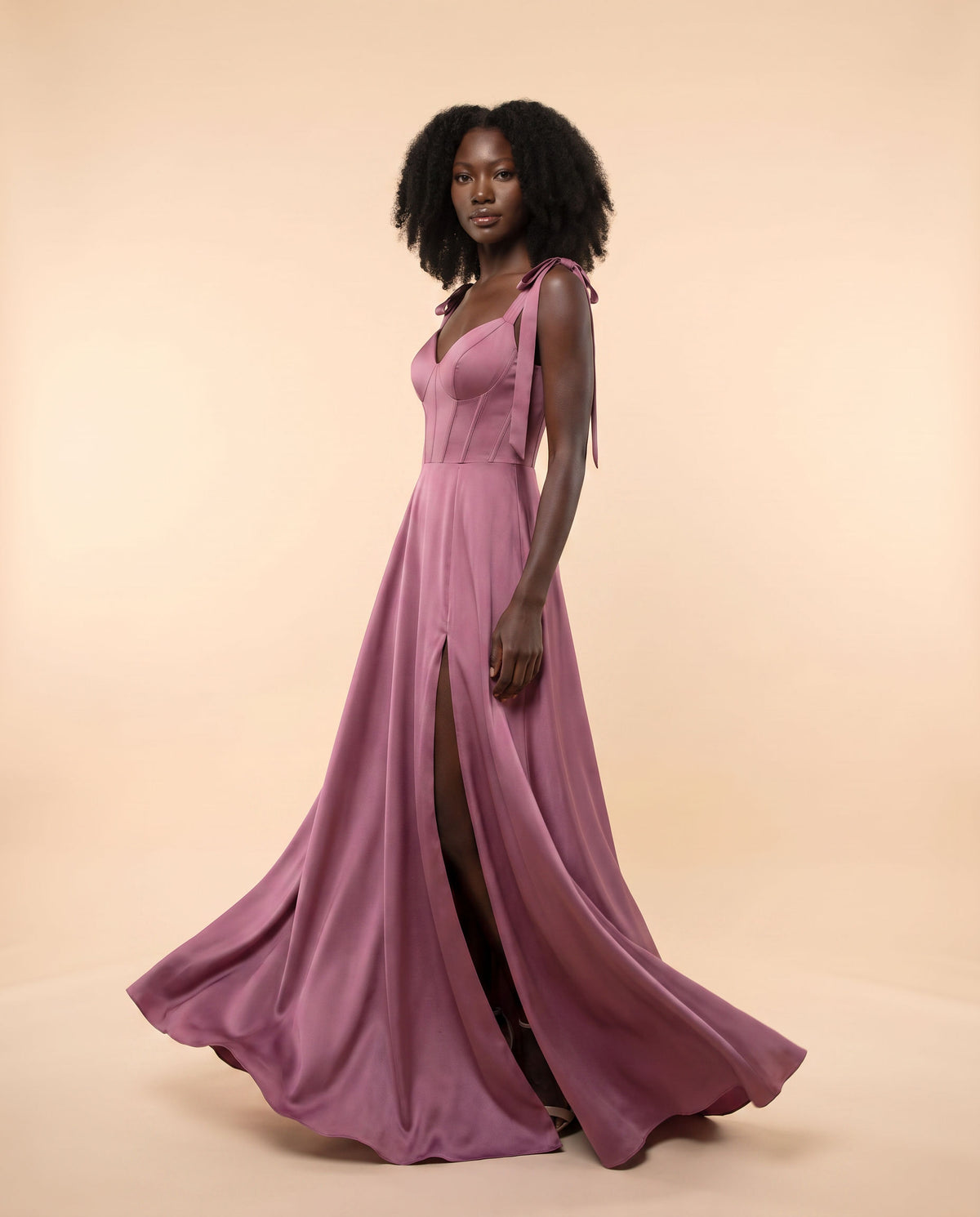 Robe Fluide Mauve EX