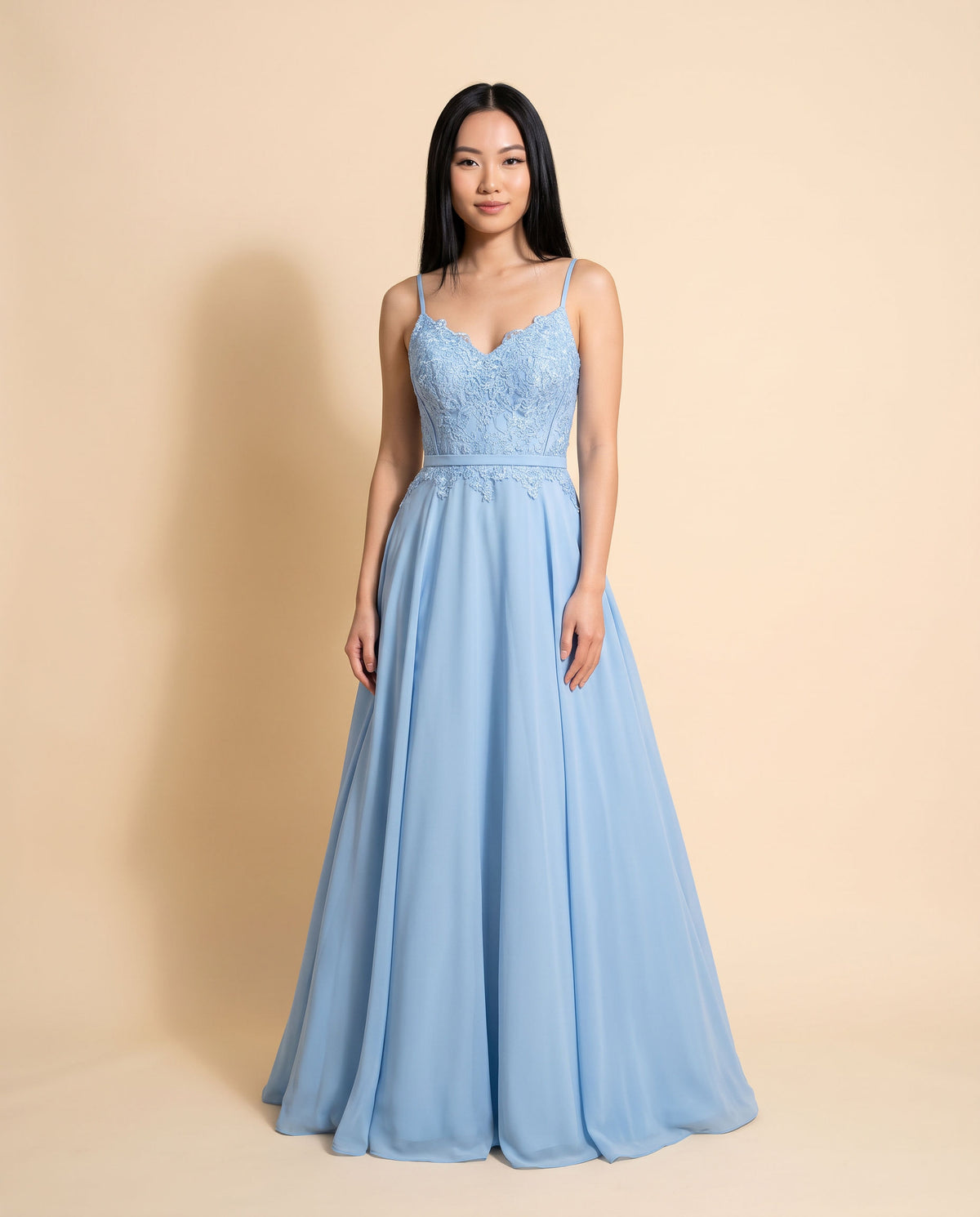 Robe Bleue Poudre