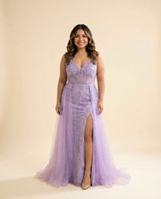 Robe Sirène Lilas
