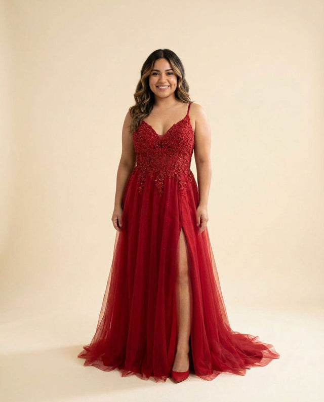 Robe Sirène Rouge