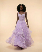 Robe en Dentelle Lilas