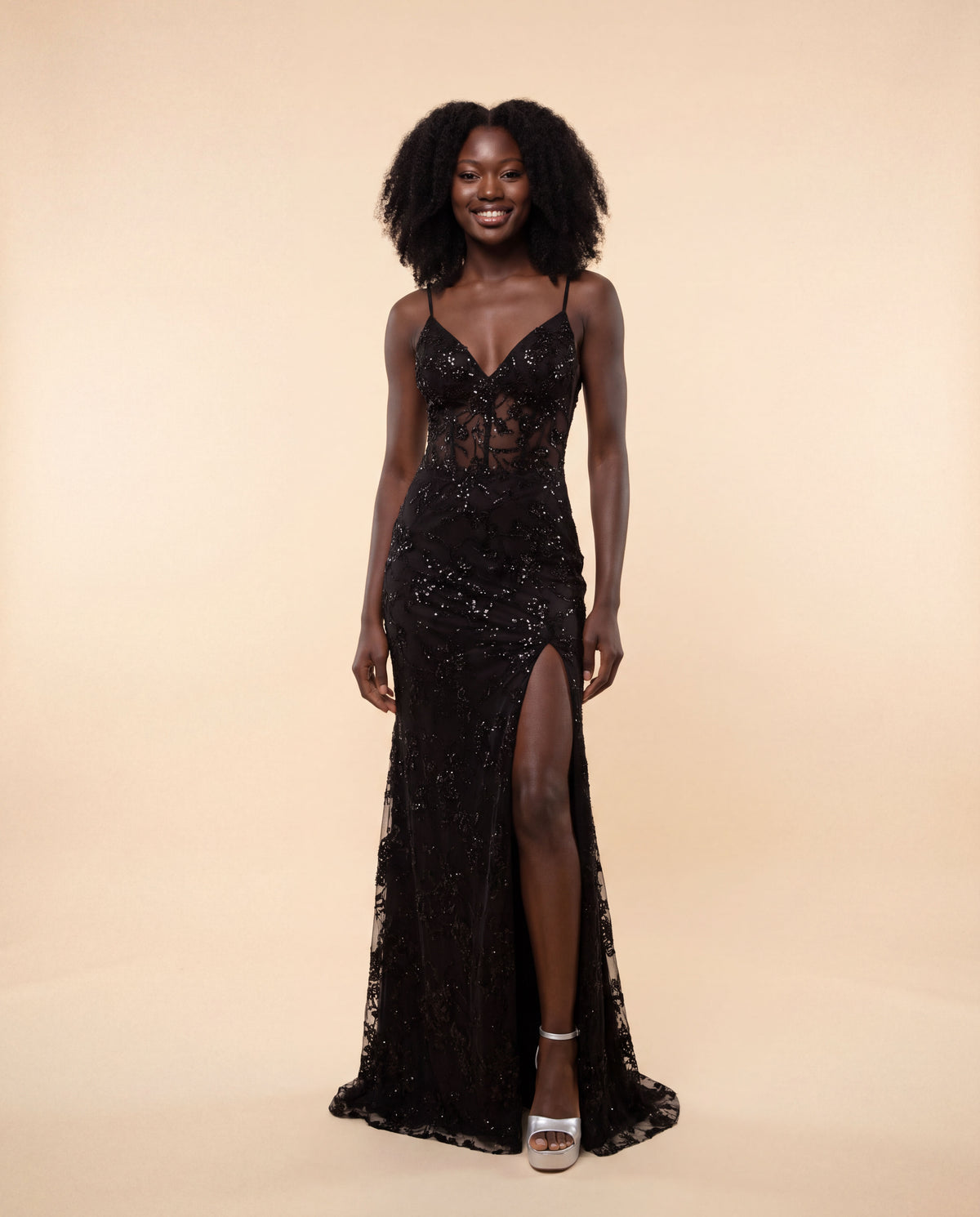 Robe Sirène Noire