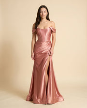 Robe À Corset Emeraude Foncé