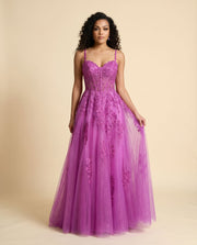 Robe En Tulle Magenta