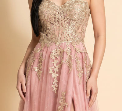 Robe Rose Pâle
