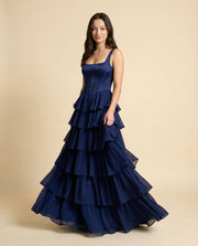 Robe à étages marine