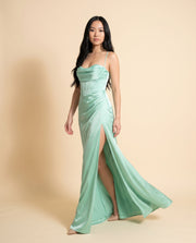 Corset Avec Fente Menthe