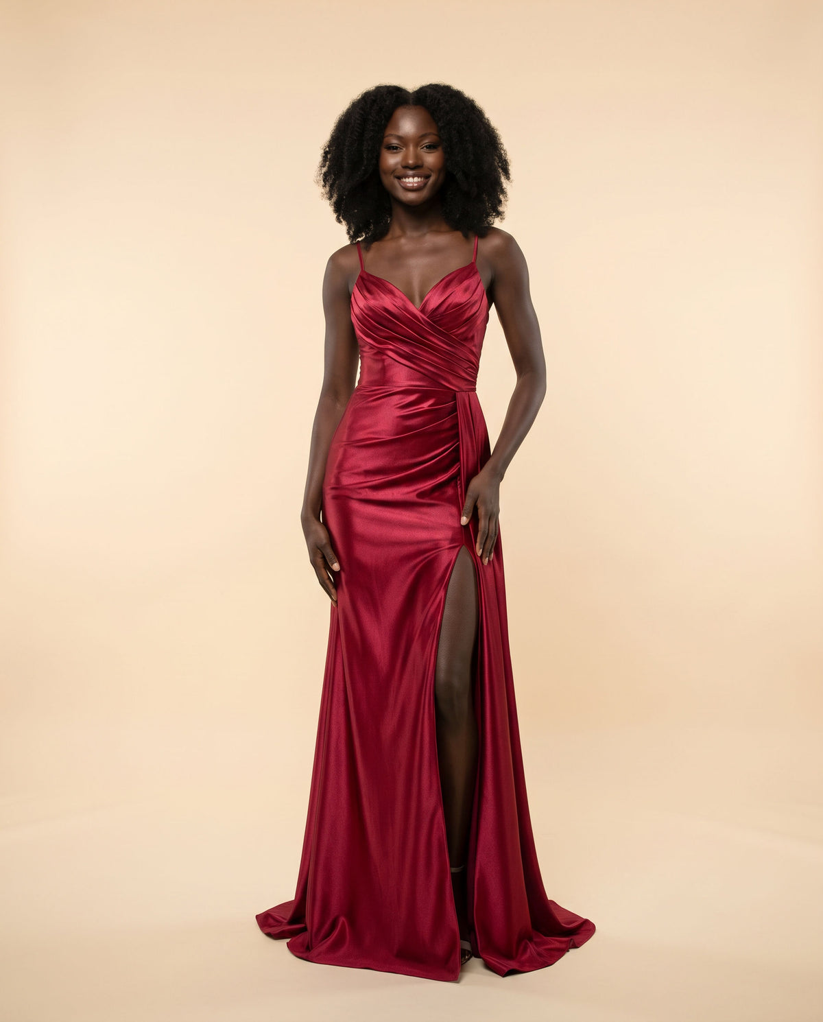 Robe Ajustée Rouge