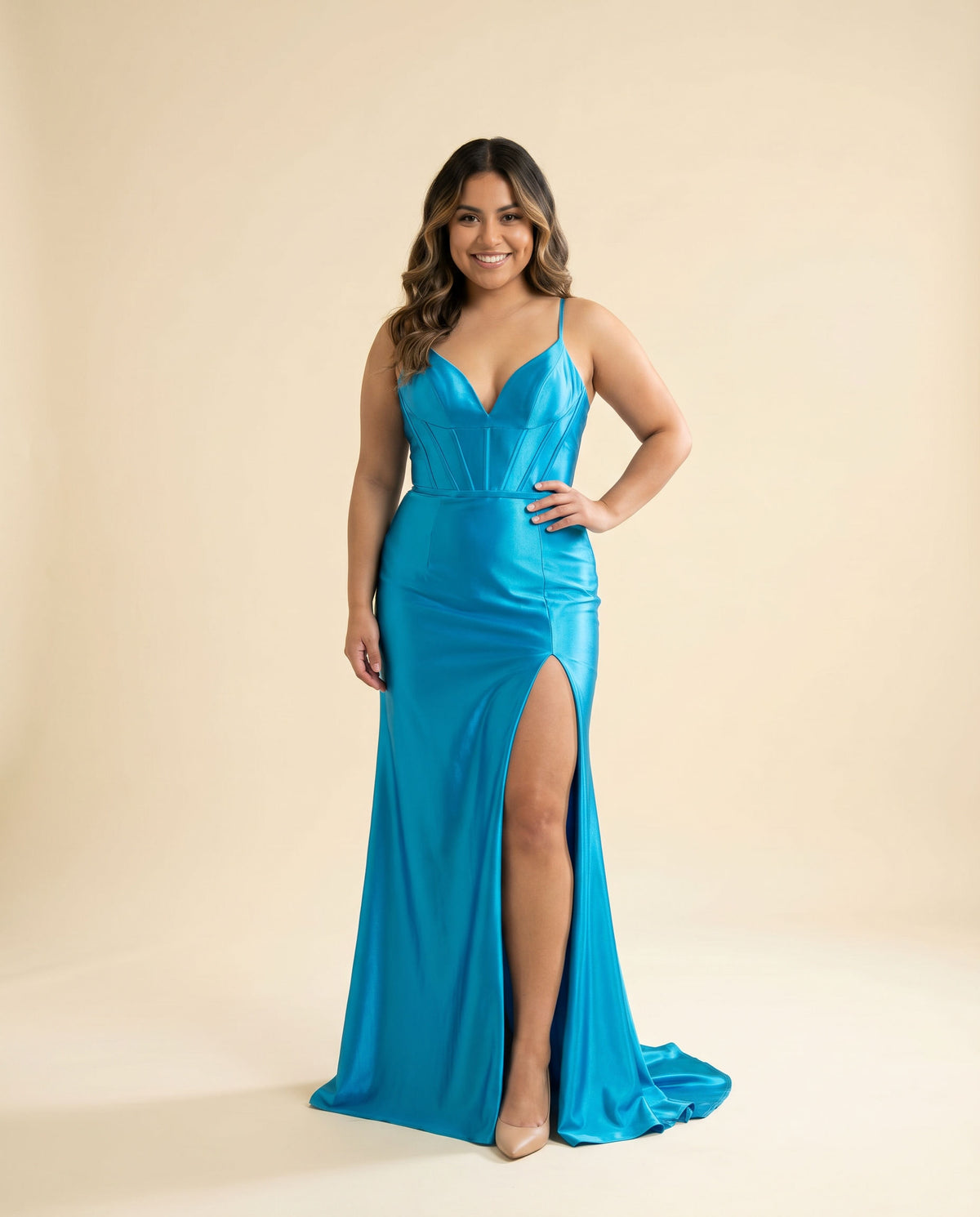 Robe Émeraude Foncé