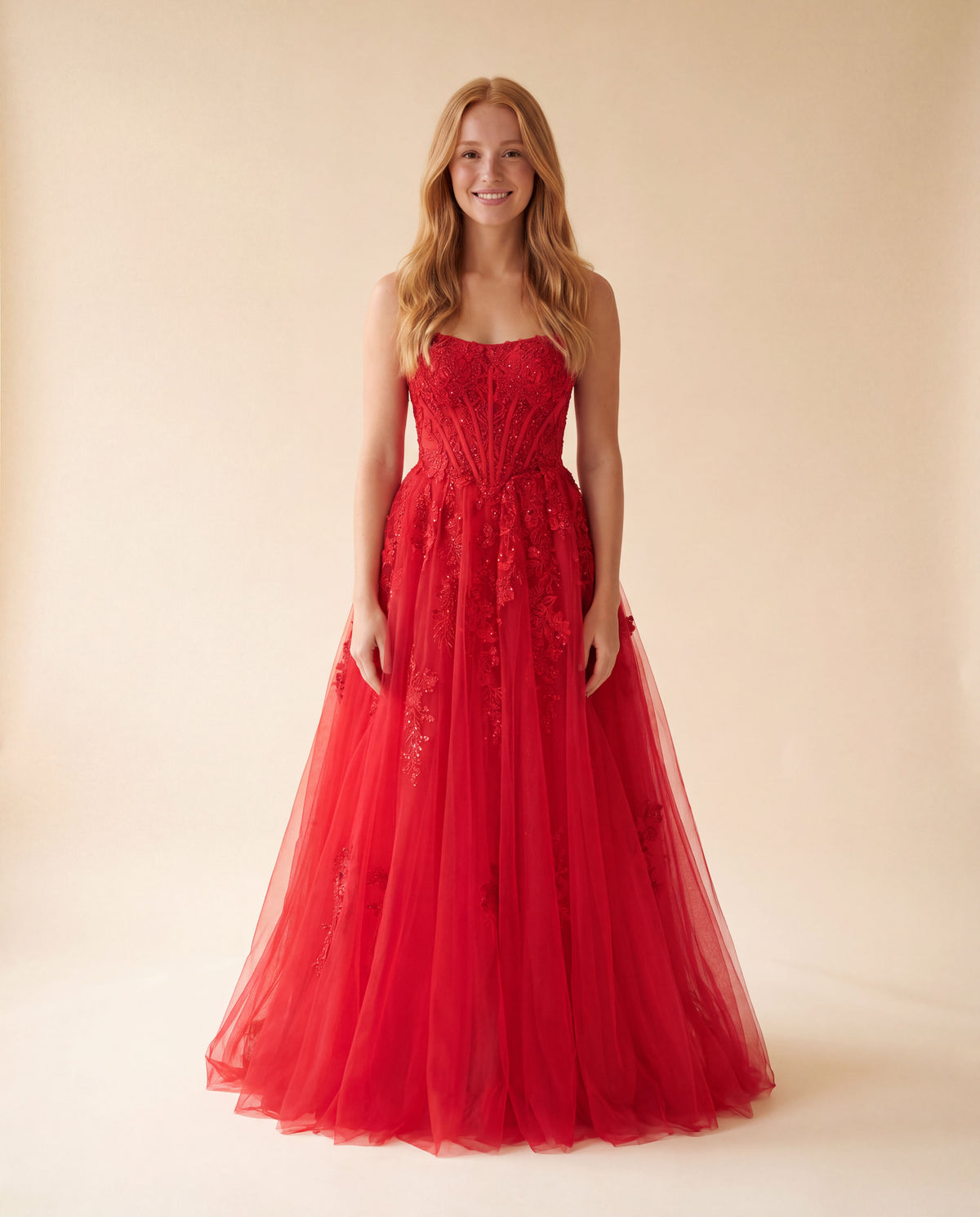 Robe Corset Rouge
