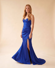 Robe Corset Cobalt
