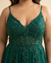 Robe Sirène Émeraude
