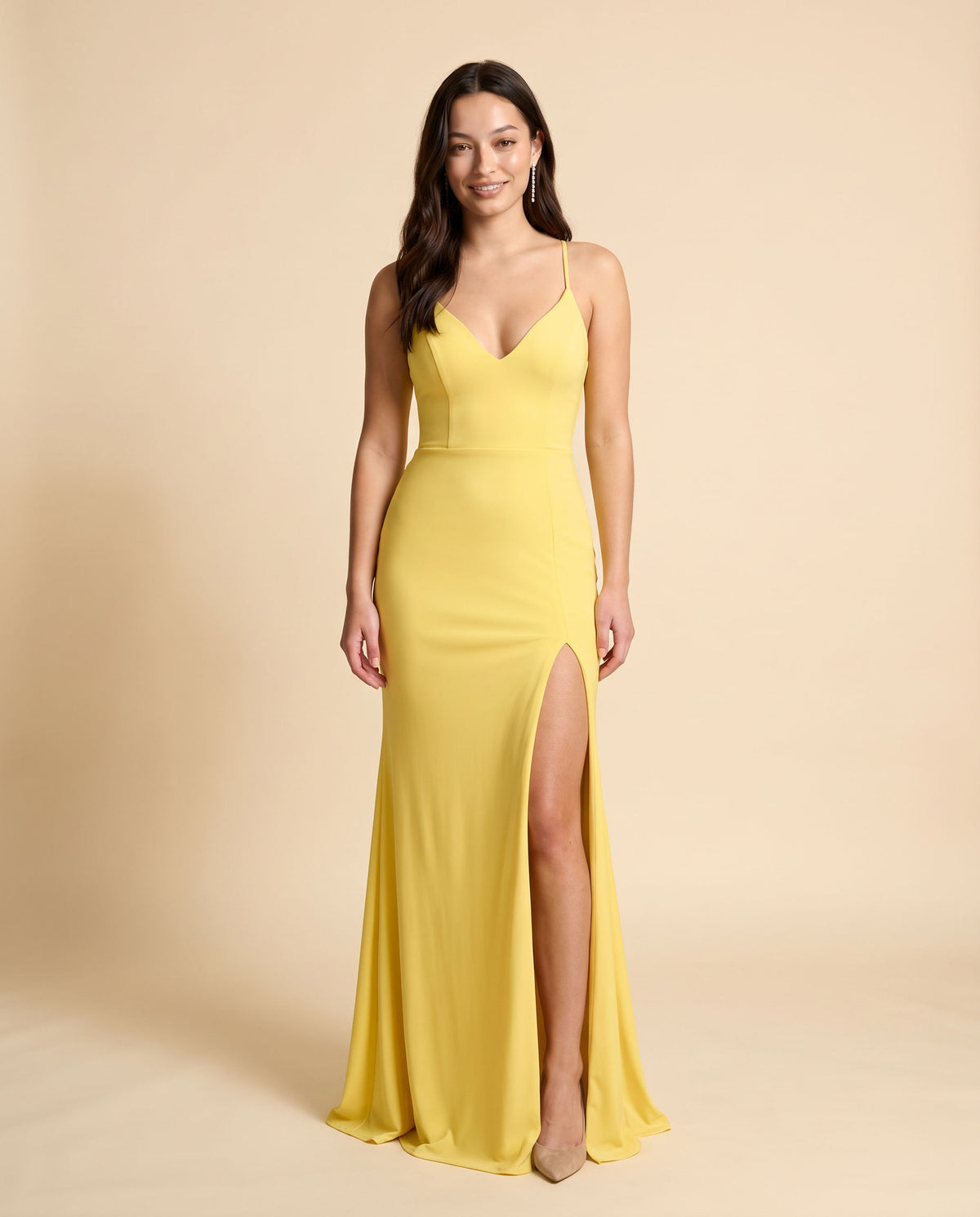 Robe Jaune Brillante