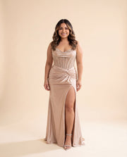 Robe Corset Cobalt