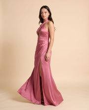 Robe Ajustée Rose Pâle