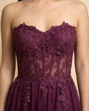 Robe Sirène Prune