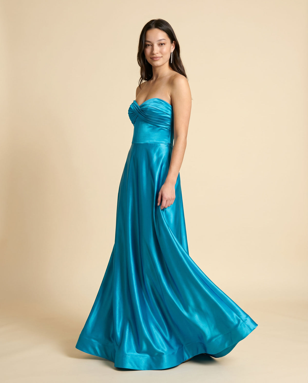 Robe Avec Corset Bustier Peacock