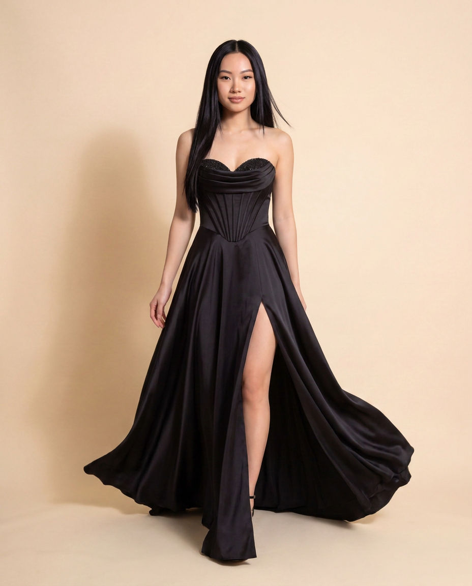 Robe Corset Noire