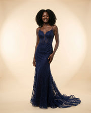 Robe Sirène À Corset Amethyst
