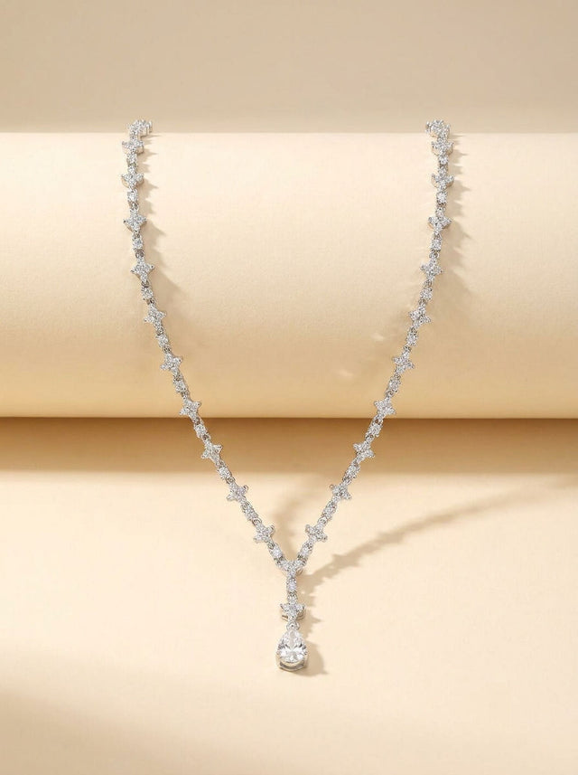 Collier 10 argenté