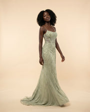 Robe Corset Et Fente Avocat