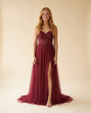 Robe Décolleté Bourgogne