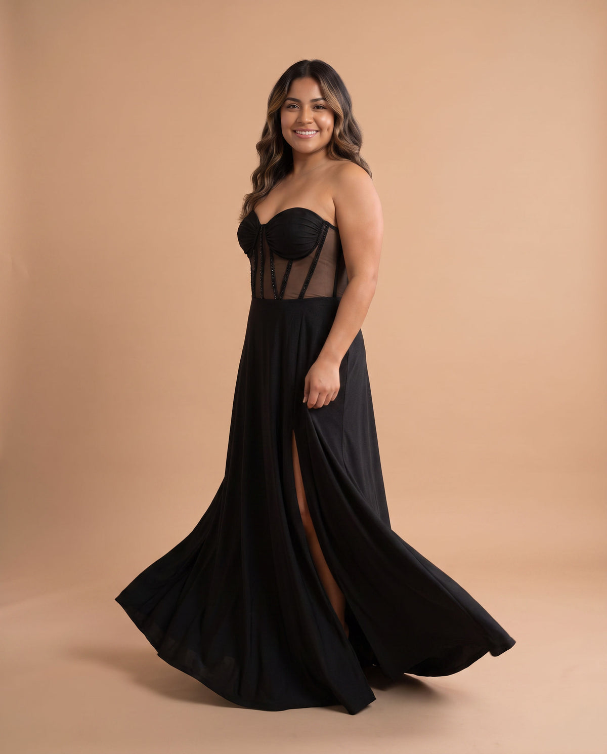 Robe Corset Noire