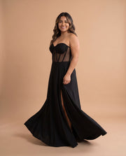 Robe Corset Noire